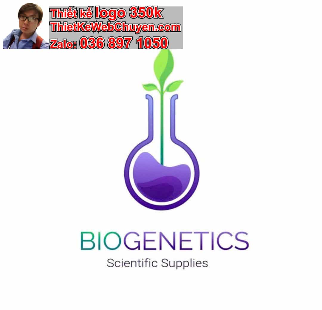 Thiết kế logo online hóa chất 