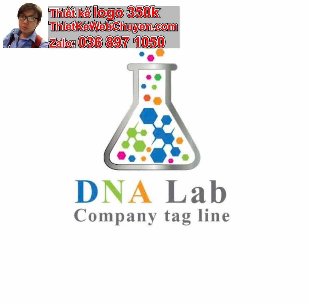 Thiết kế logo online hóa chất 