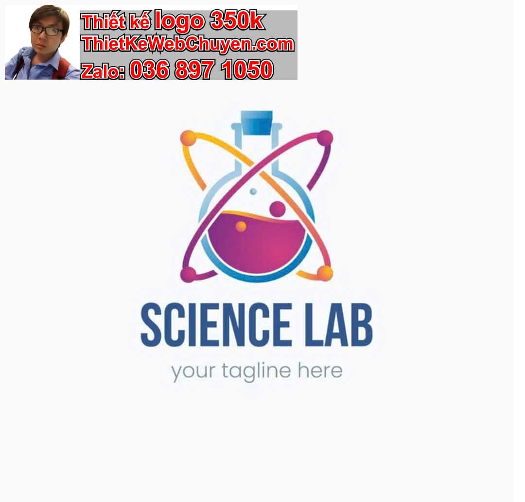 Thiết kế logo online hóa chất 