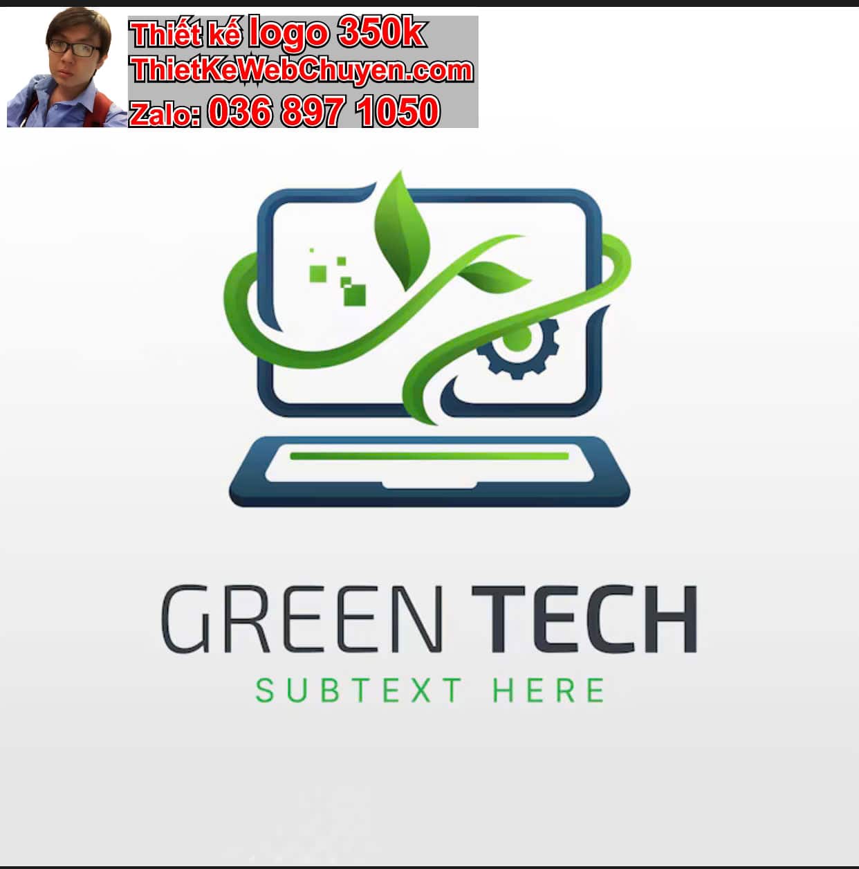 Thiết kế logo online online môi trường 