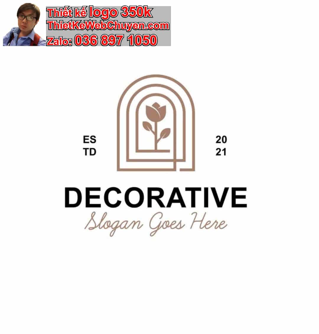 Thiết kế logo online nệm 