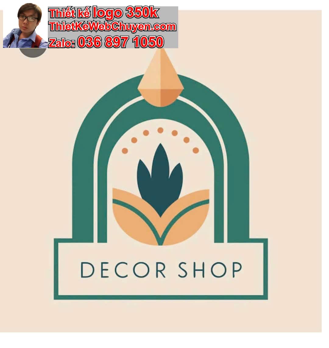 Thiết kế logo online nệm 