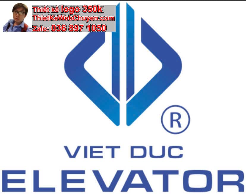 Thiết kế logo online online thang máy