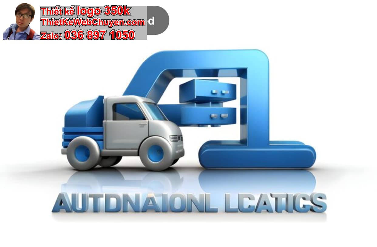 Thiết kế logo online online thiết bị nâng