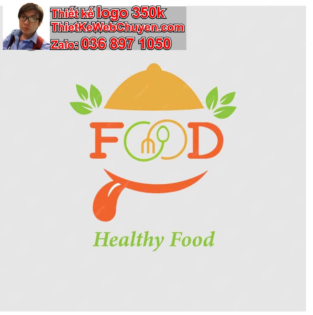 Thiết kế logo online thức ăn
