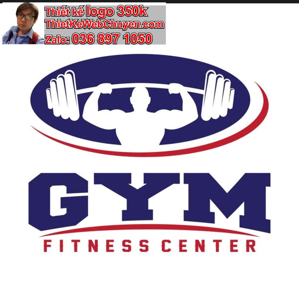 Thiết kế logo online phòng tập gym