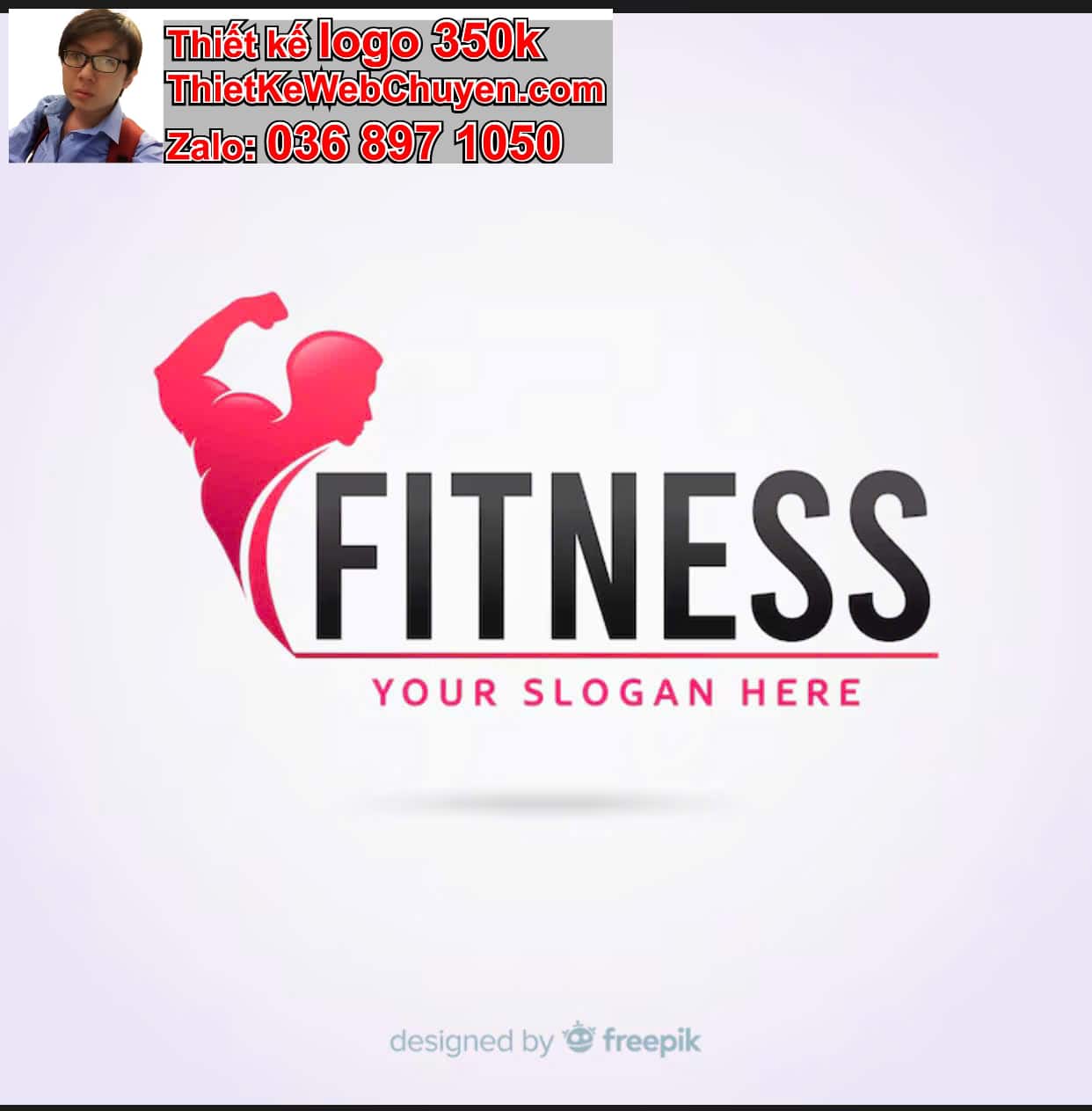 Thiết kế logo online phòng tập gym