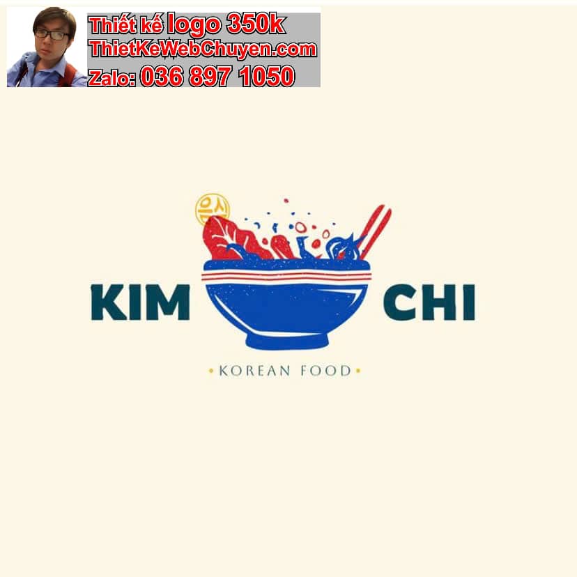 Thiết kế logo online quán bún 