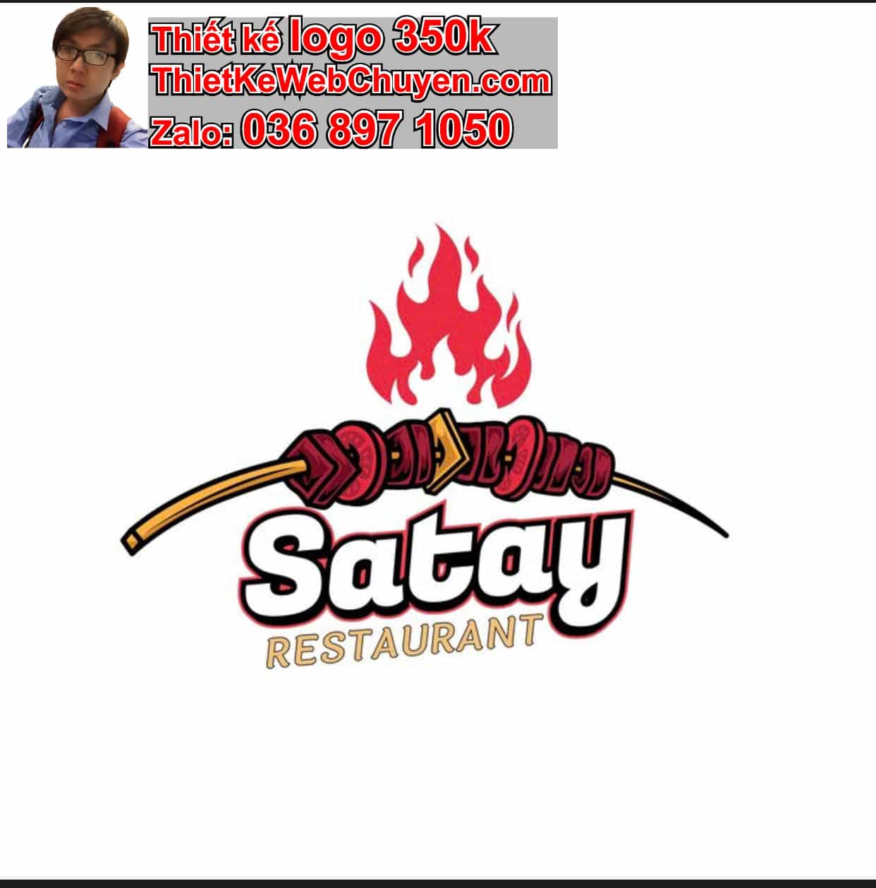 Thiết kế logo online quán lẩu nướng