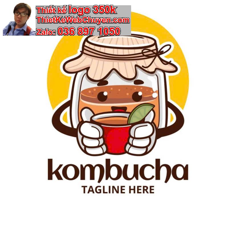 Thiết kế logo online quán trà sữa