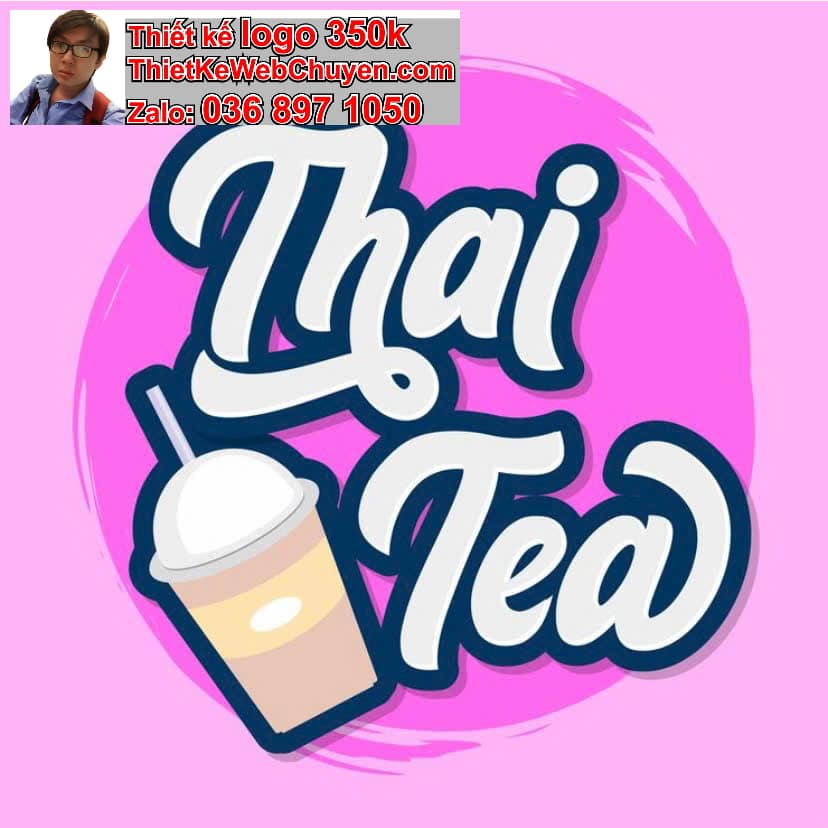 Thiết kế logo online quán trà sữa