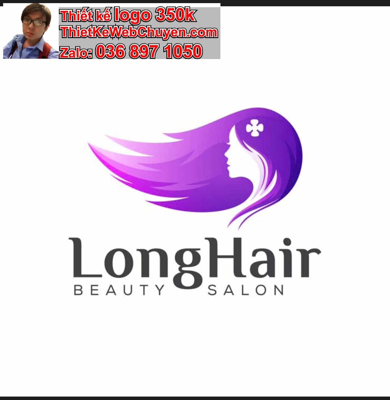 Thiết kế logo online salon tóc 