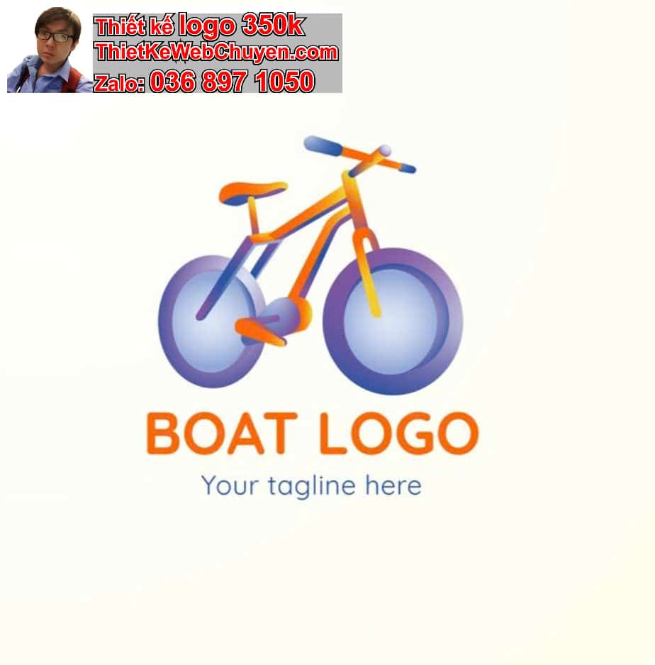 Thiết kế logo online shop bán xe đạp
