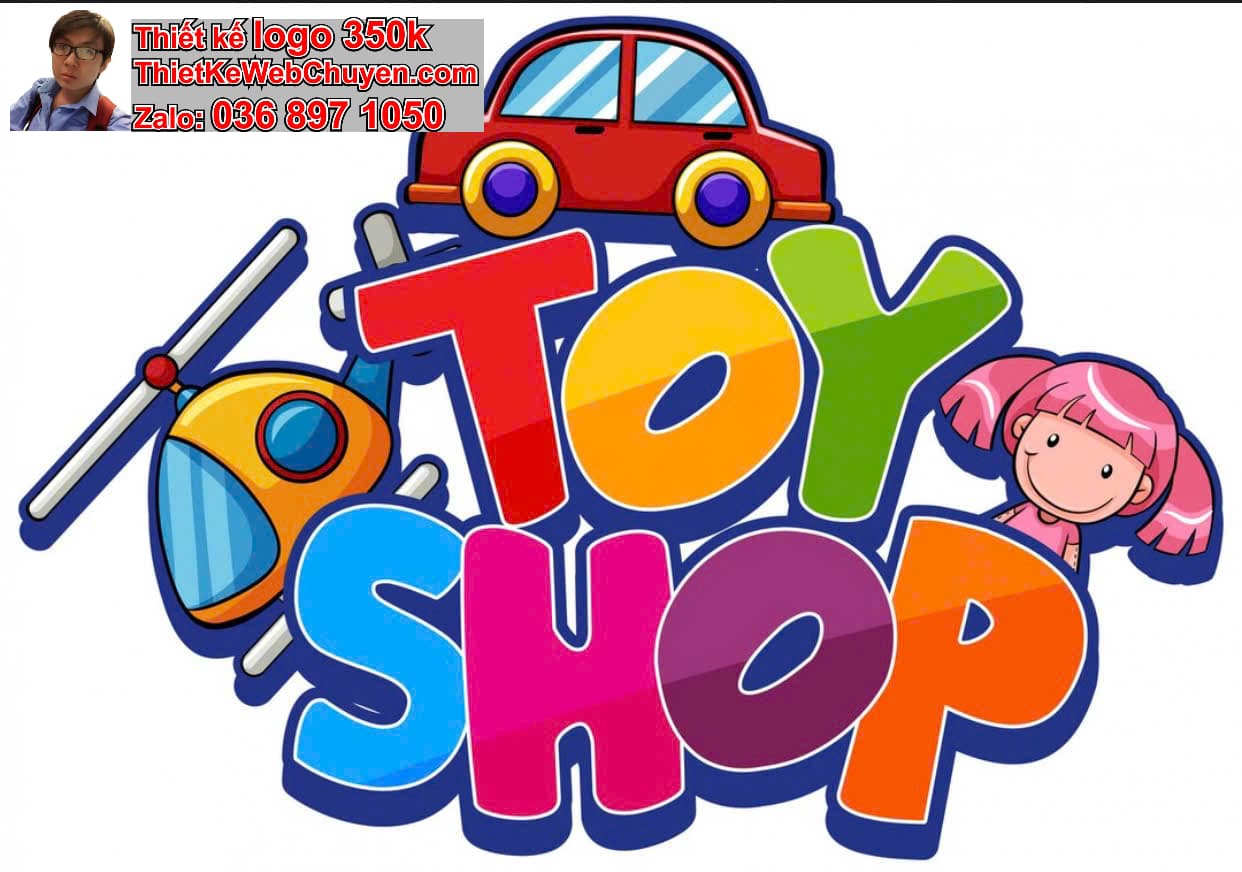 Thiết kế logo online shop đồ chơi