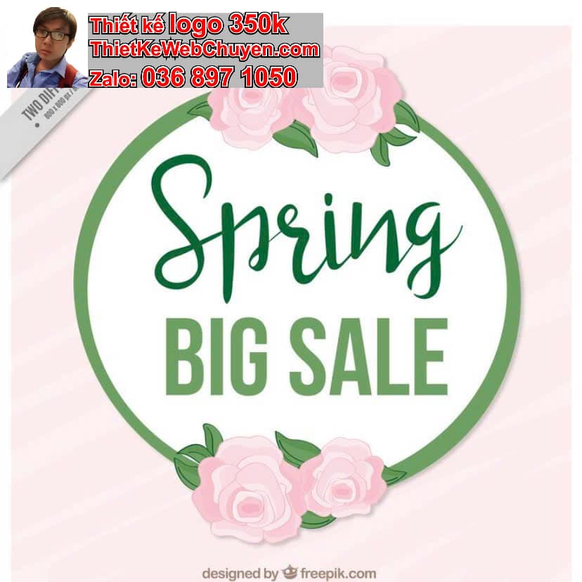 Thiết kế logo online shop hoa tươi 