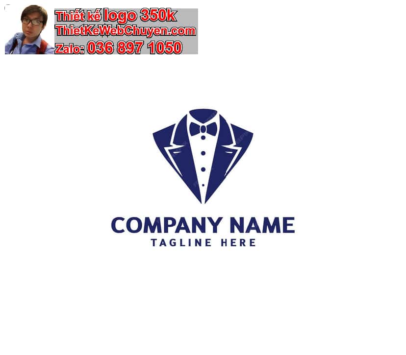 Thiết kế logo online shop thời trang nam