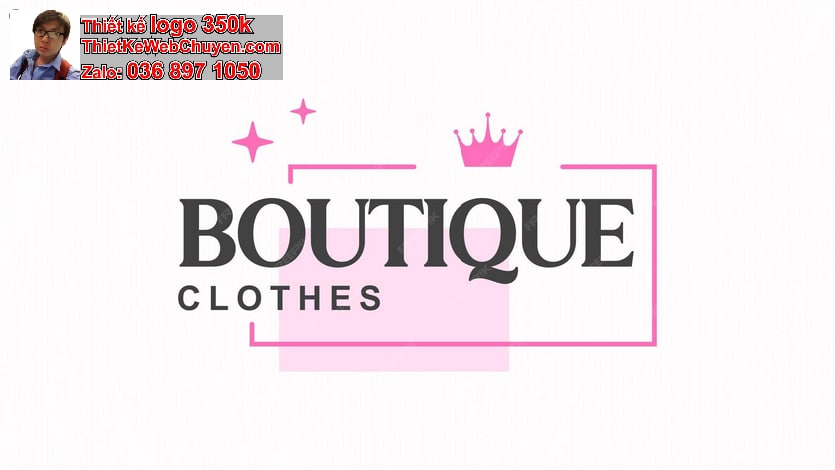 Thiết kế logo online shop thời trang nữ