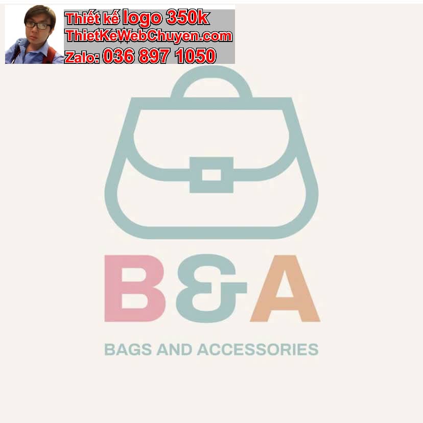 Thiết kế logo online shop túi xách 