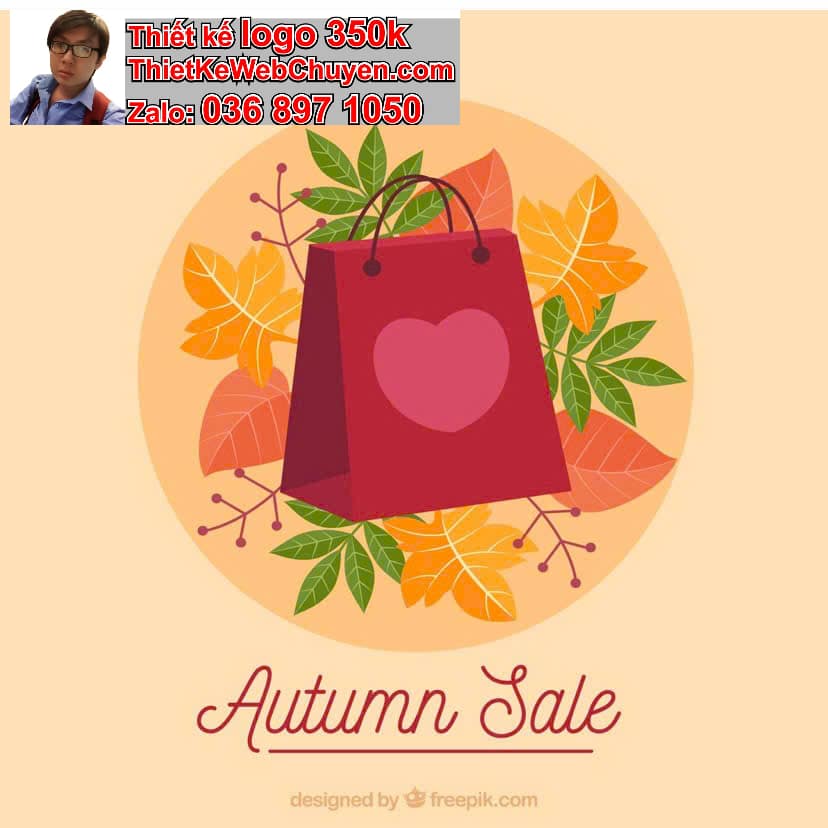 Thiết kế logo online shop túi xách 