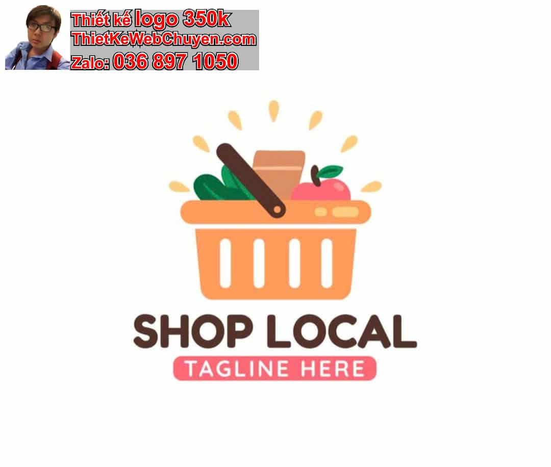 Thiết kế logo online siêu thị mini 