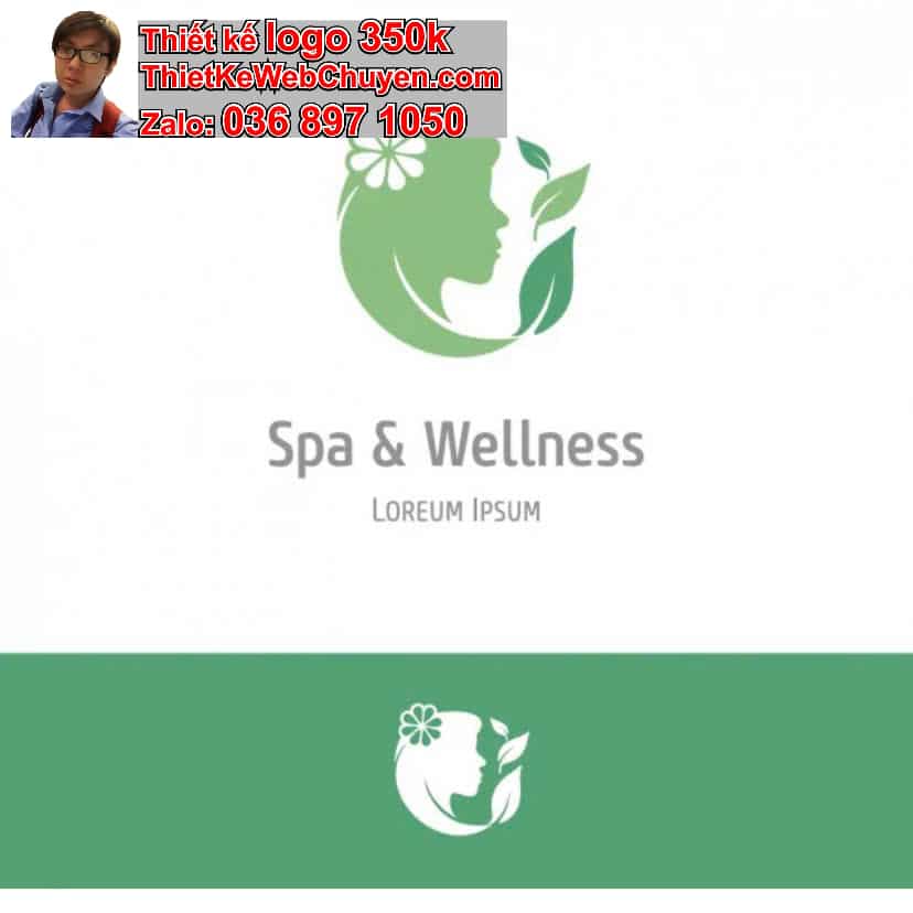 Thiết kế logo online spa 