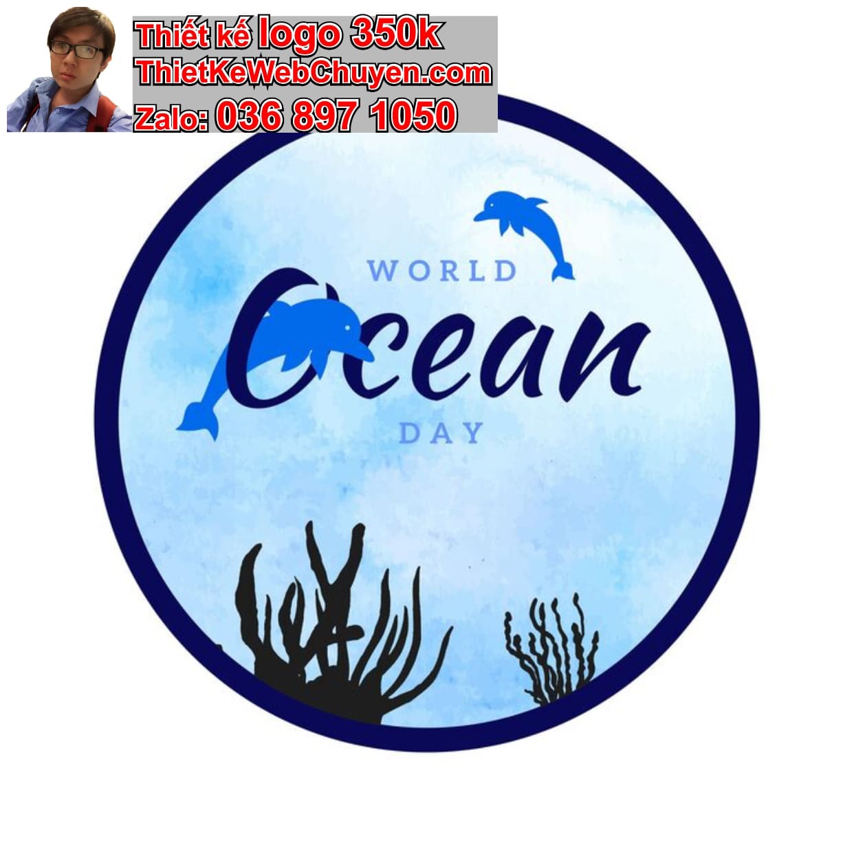 Thiết kế logo online thủy sinh cá cảnh