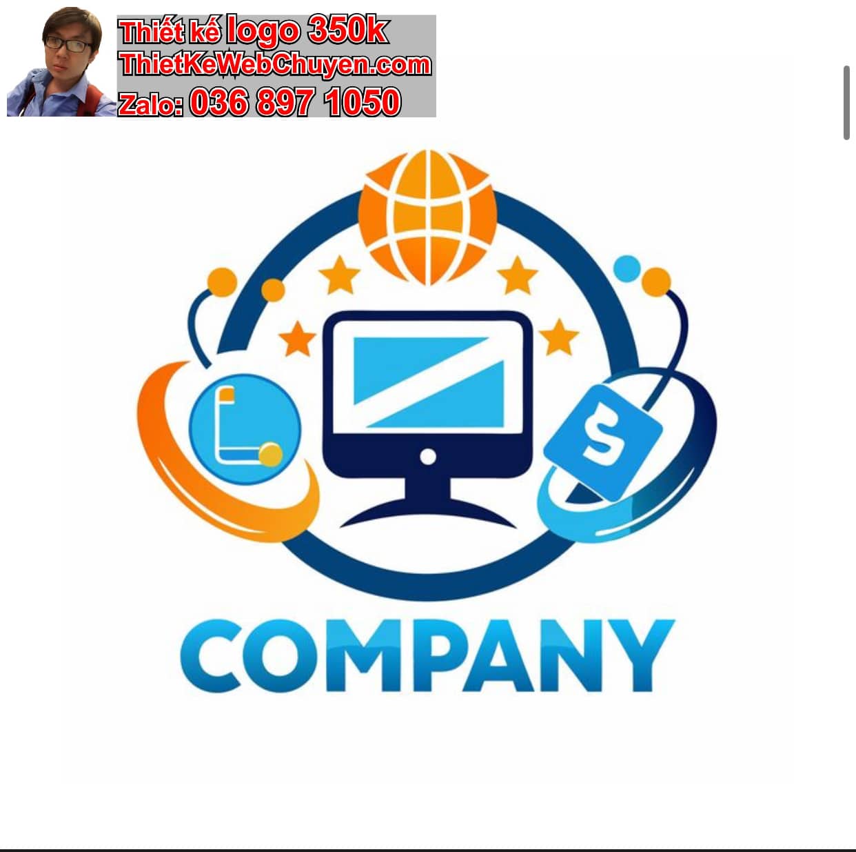 thiết kế logo online tiền ảo