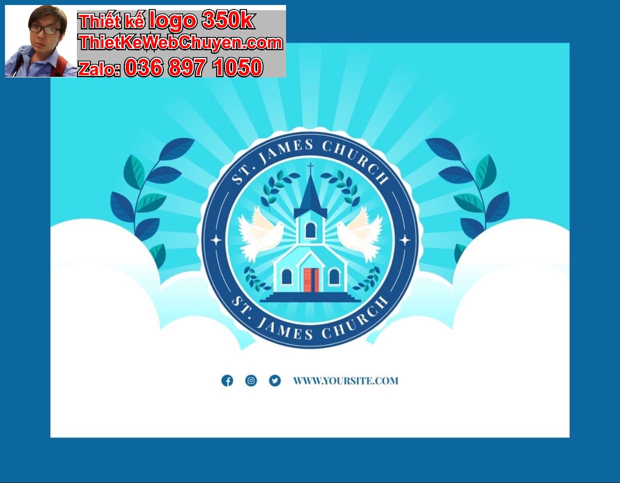 Thiết kế logo online tôn giáo