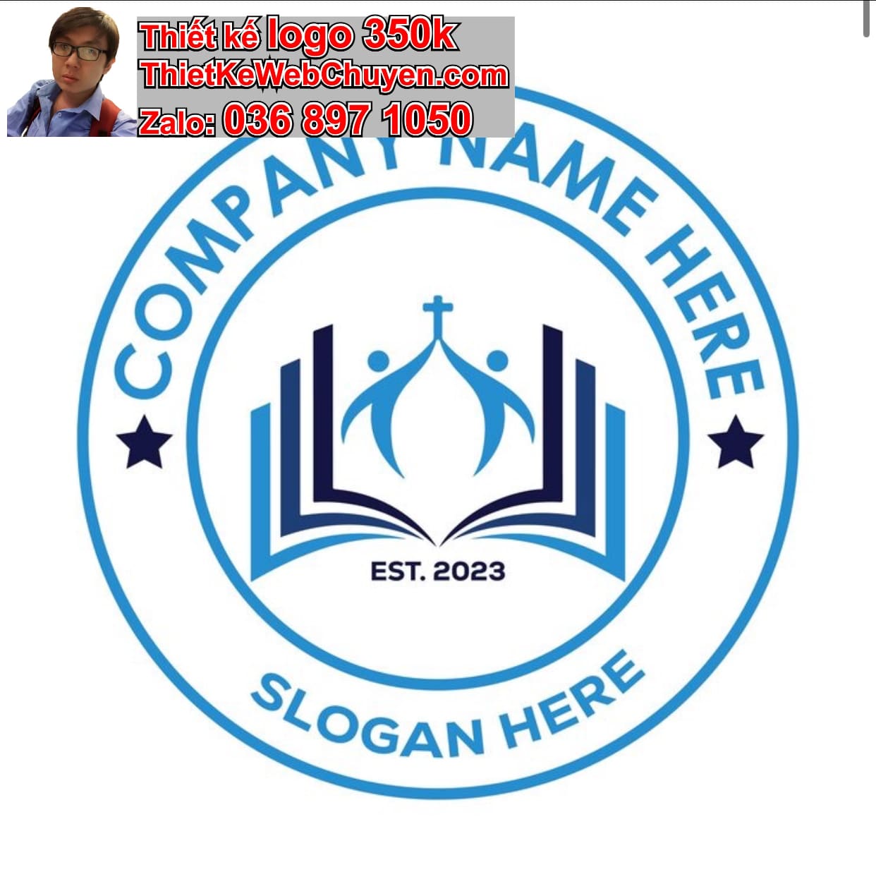 Thiết kế logo online tôn giáo