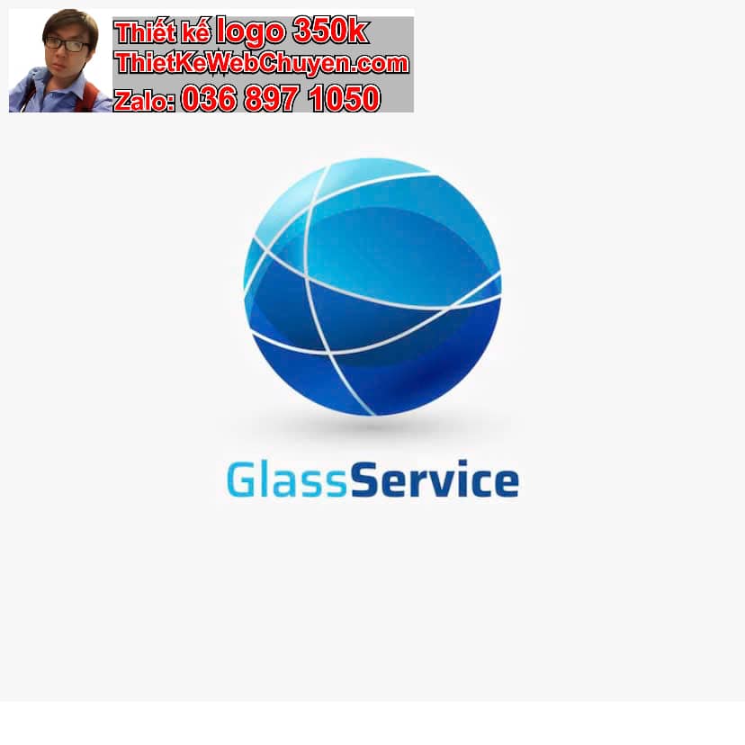 Thiết kế logo online trái đất địa cầu