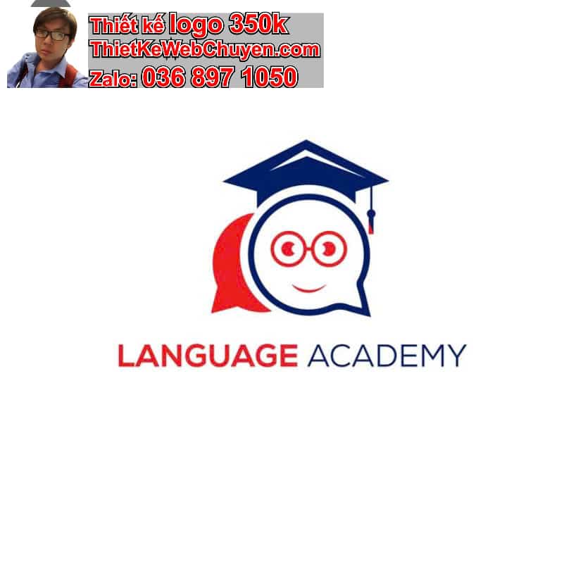 Thiết kế logo online trung tâm tiếng anh