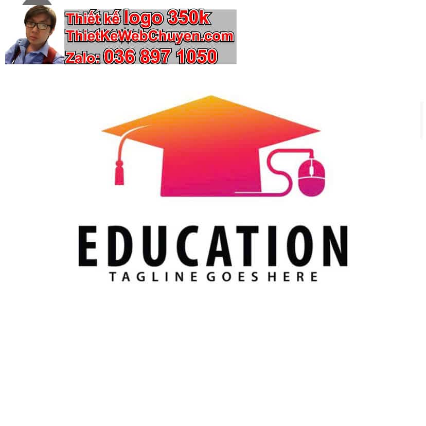 Thiết kế logo online trường học 