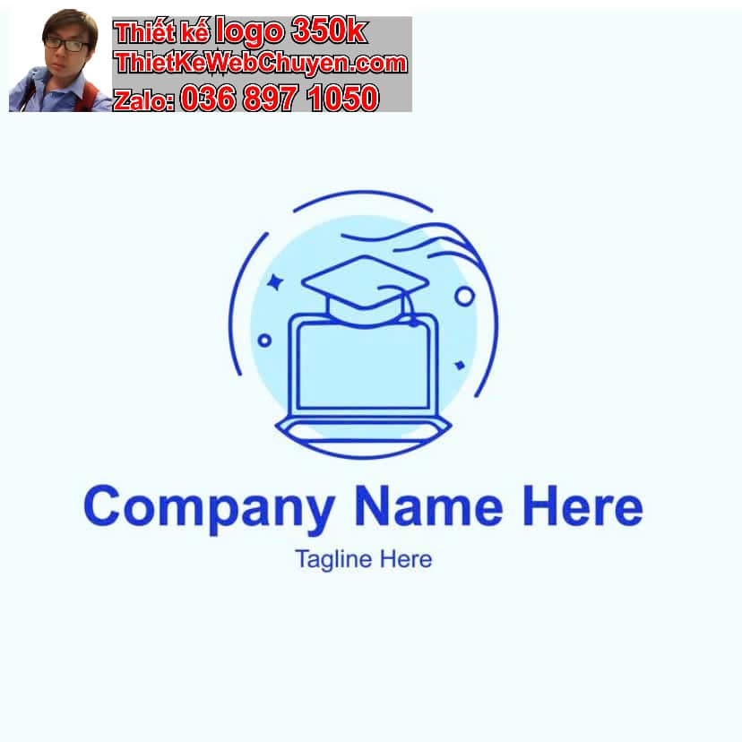 Thiết kế logo online trường học 