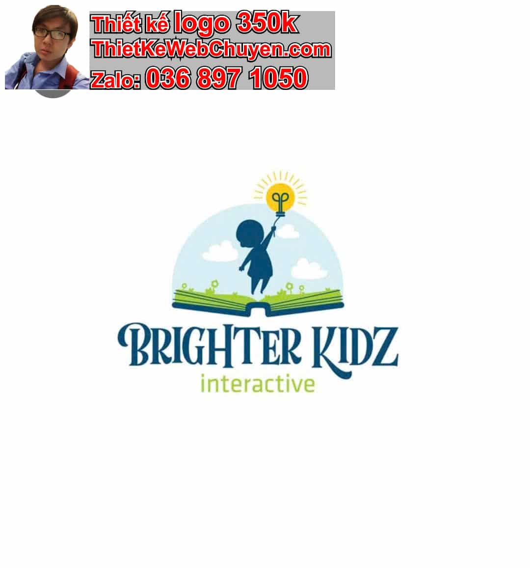Thiết kế logo online trường mầm non