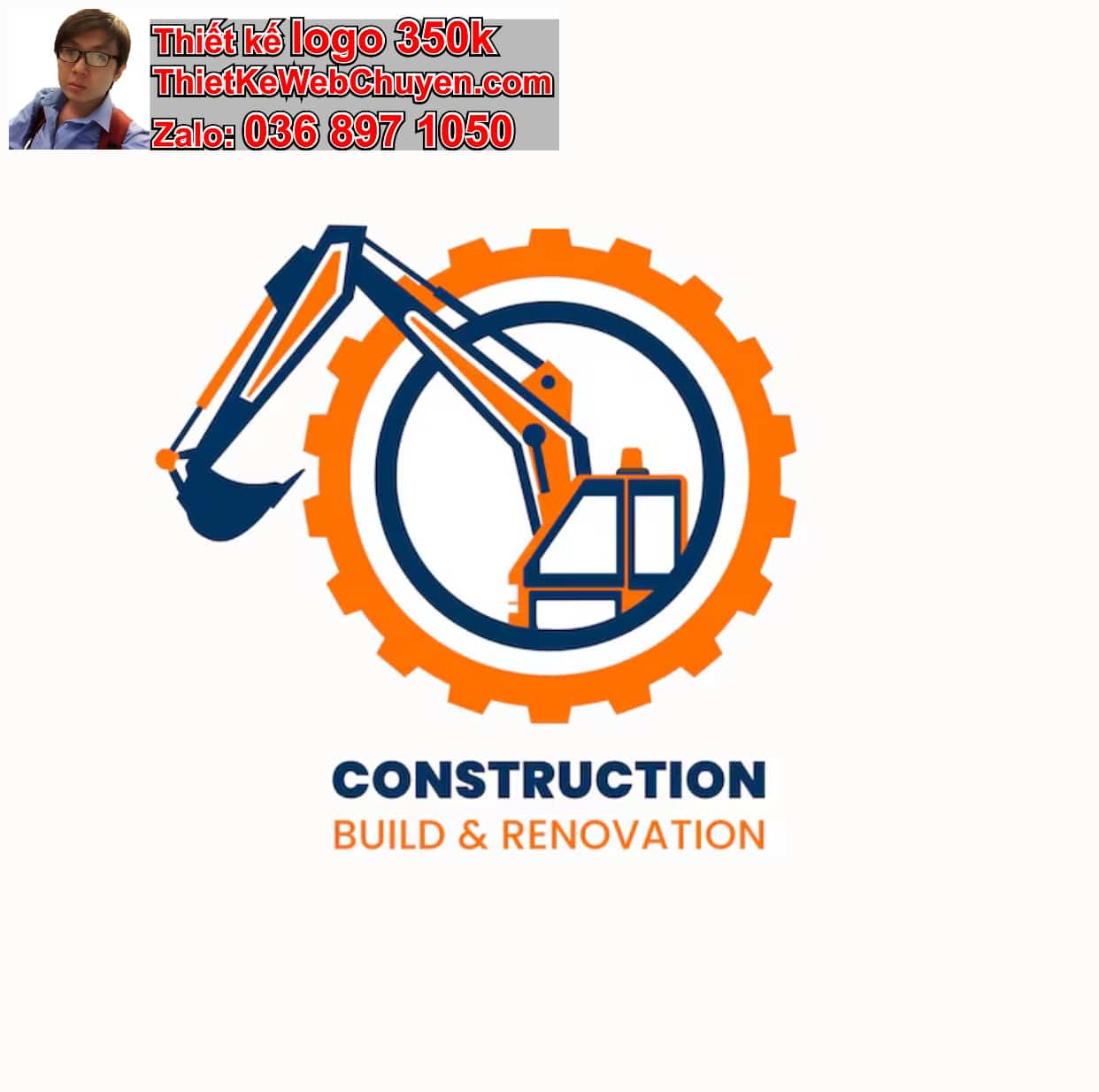 Thiết kế logo online xe cẩu