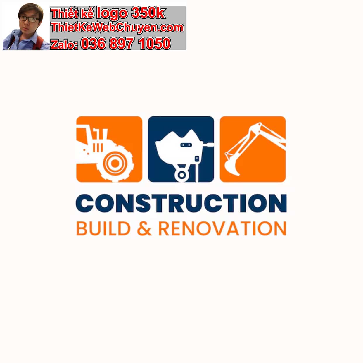 Thiết kế logo online xe cẩu