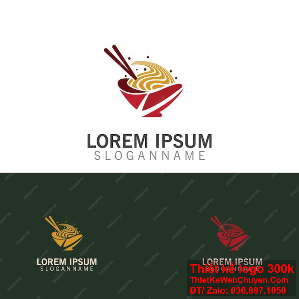 Khách hàng luôn hài lòng với thiết kế logo quán bún của chúng tôi. Thiết kế logo quán bún giúp quán nổi bật trên thị trường.