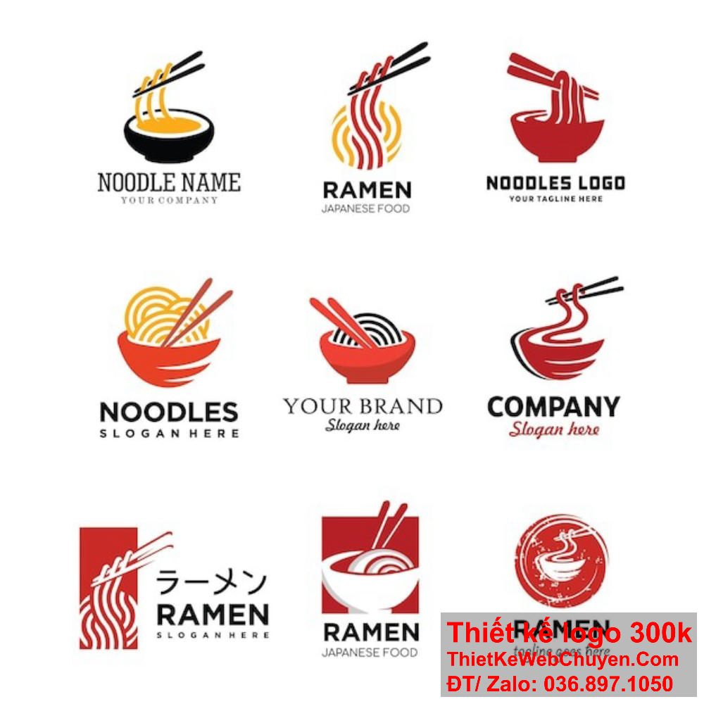 Thiết kế logo quán bún của chúng tôi luôn mang lại sự khác biệt. Thiết kế logo quán bún giúp khách hàng dễ nhận diện quán.