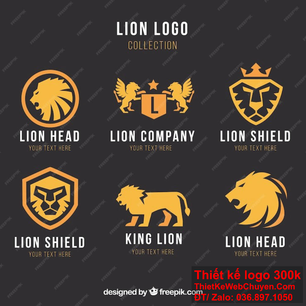 Bí quyết thiết kế logo sư tử thành công. Phần mềm thiết kế logo sư tử tốt nhất.
