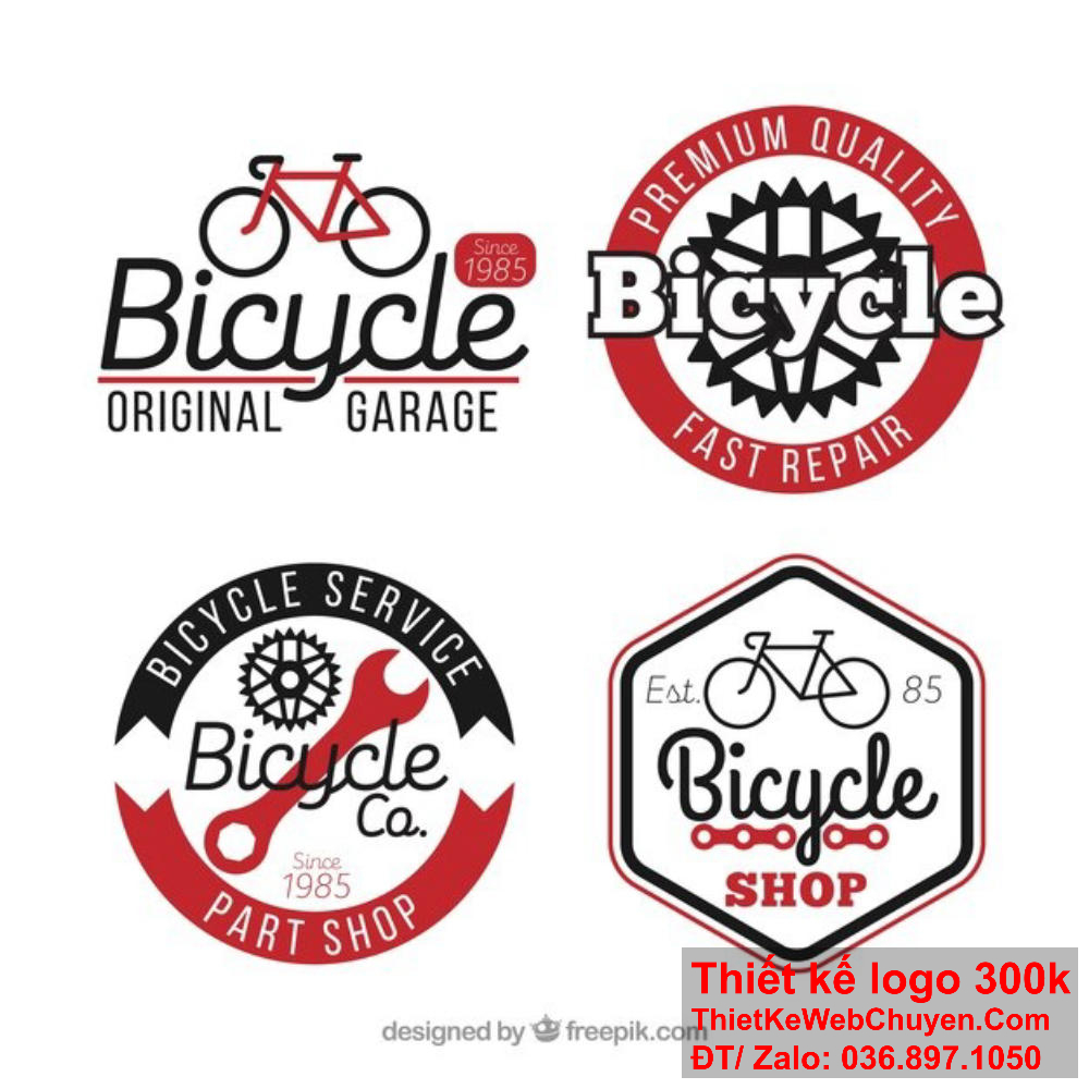 Logo xe đạp phải thể hiện được tính năng hiện đại và tiện lợi của xe đạp.