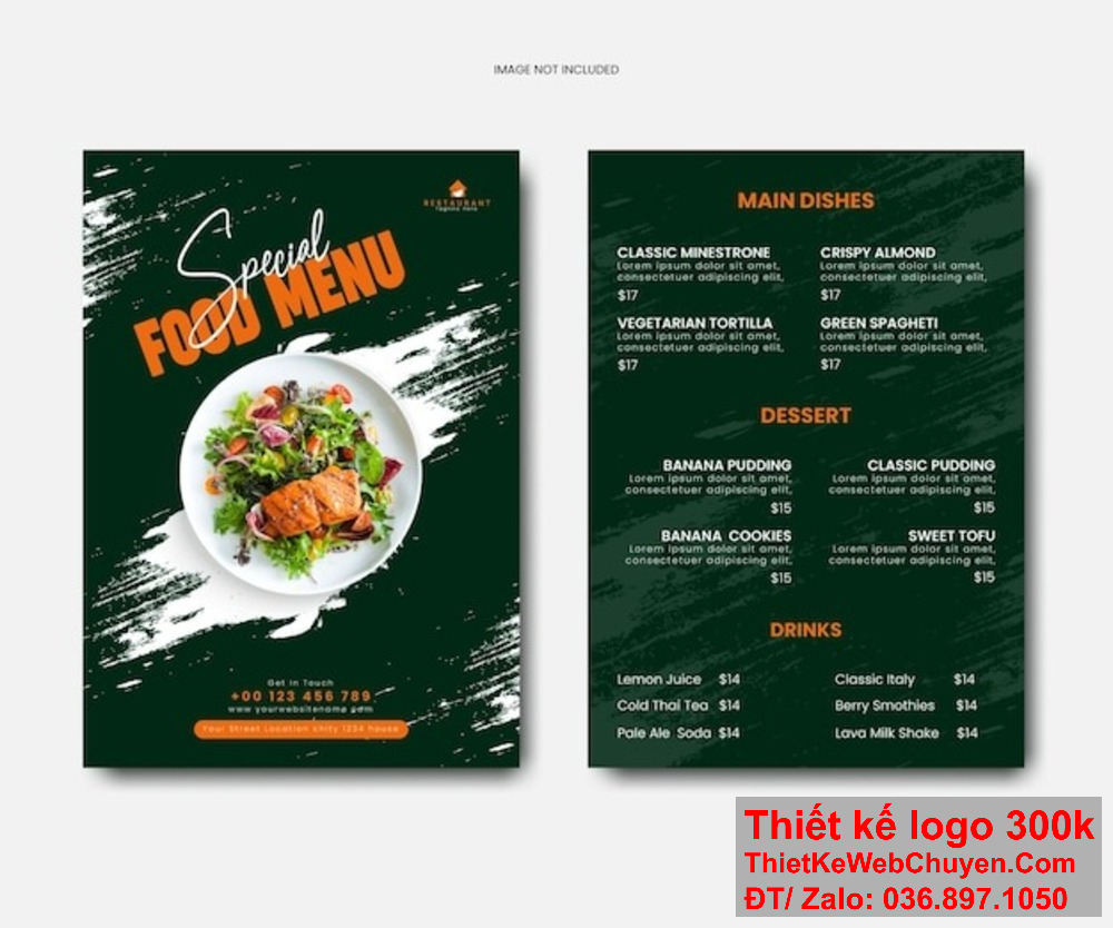 Hãy để chúng tôi giúp bạn thiết kế menu Nhà hàng ẩm thực ấn tượng và thu hút thực khách Một menu được thiết kế đẹp mắt là yếu tố quan trọng để Nhà hàng ẩm thực của bạn nổi bật giữa đám đông
