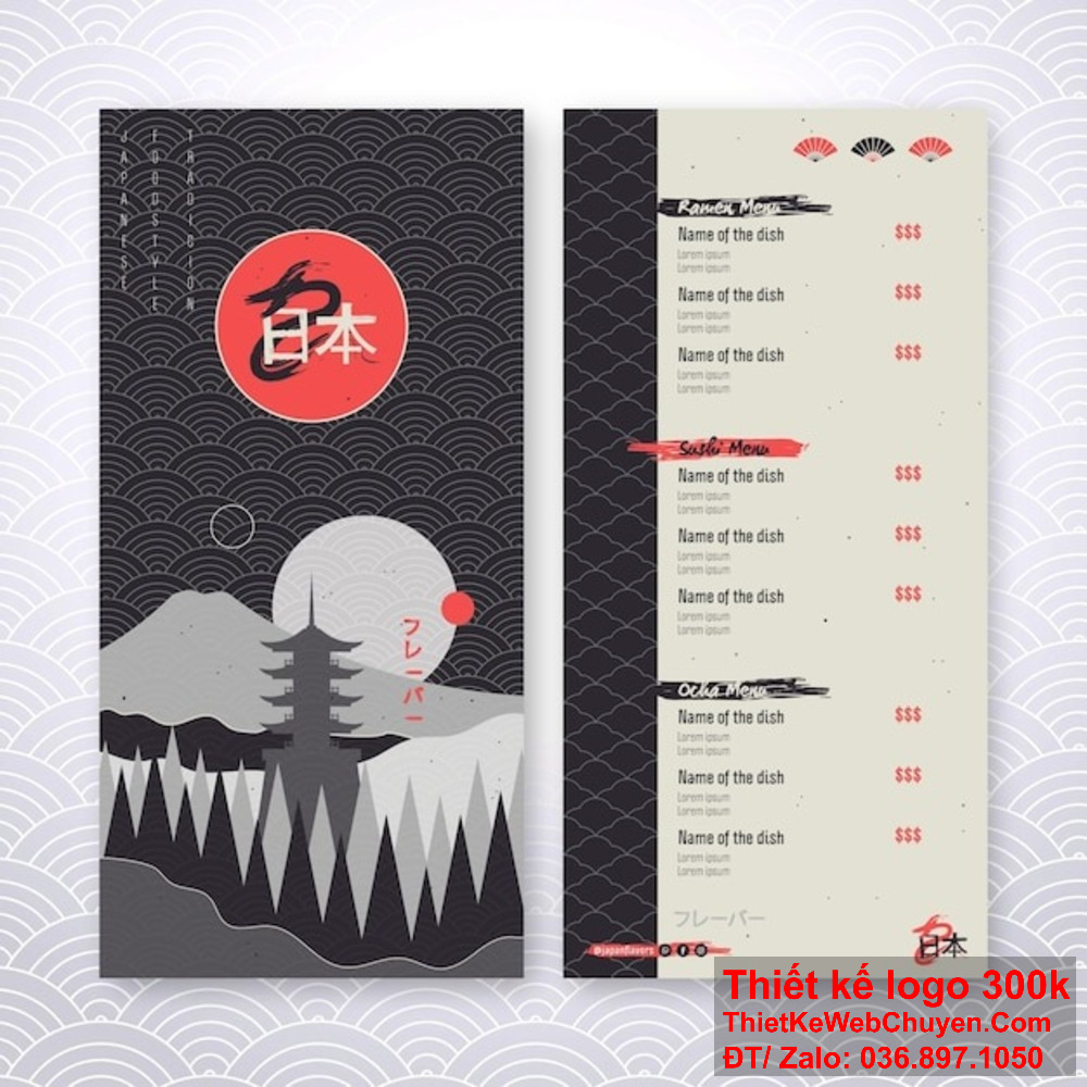 Thiết kế menu Nhà hàng ẩm thực Nhật Bản của chúng tôi sẽ giúp nhà hàng của bạn nổi bật và thu hút khách hàng với những hình ảnh ấn tượng Bạn đang tìm kiếm dịch vụ thiết kế menu Nhà hàng ẩm thực Nhật Bản? Hãy liên hệ với chúng tôi để có những mẫu menu đẹp mắt và chuyên nghiệp