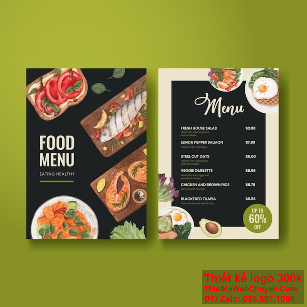 Thiết kế menu Nhà hàng ẩm thực Pháp đẹp mắt sẽ làm nổi bật các món ăn và giúp khách hàng dễ dàng lựa chọn hơn Sự sáng tạo trong thiết kế menu Nhà hàng ẩm thực Pháp có thể mang lại cảm giác độc đáo và mới lạ cho thực khách