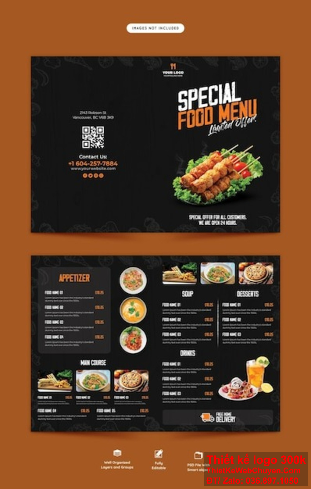 Thiết kế menu Nhà hàng ẩm thực Ý của chúng tôi đảm bảo mang đến cho bạn một sản phẩm ấn tượng và độc đáo Bạn đang cần thiết kế menu Nhà hàng ẩm thực Ý chuyên nghiệp và hấp dẫn? Hãy liên hệ với chúng tôi ngay