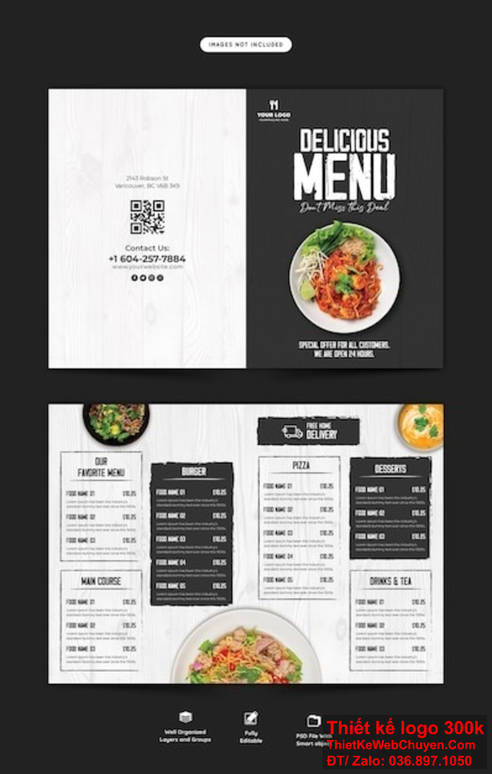 Thiết kế menu Nhà hàng ẩm thực Ý đẳng cấp, giúp bạn nổi bật giữa các đối thủ cạnh tranh và thu hút khách hàng Thiết kế menu Nhà hàng ẩm thực Ý đẹp và sáng tạo sẽ giúp nhà hàng của bạn nổi bật hơn bao giờ hết