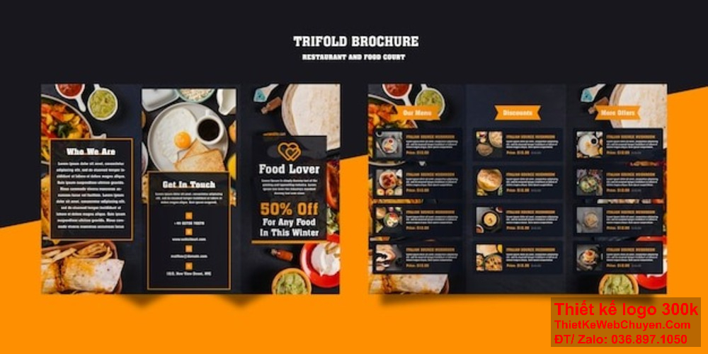 Thiết kế menu miễn phí là dịch vụ chúng tôi cung cấp để hỗ trợ các nhà hàng, quán cà phê và quán ăn nhanh tạo ra những thực đơn đẹp mắt và chuyên nghiệp. Nhận thiết kế menu miễn phí ngay hôm nay và trải nghiệm sự khác biệt trong phong cách trình bày món ăn của nhà hàng bạn.