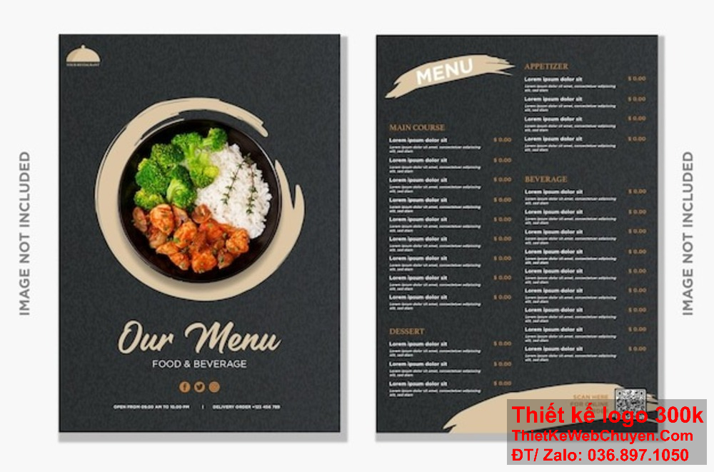 Chúng tôi chuyên thiết kế menu nhà hàng quán ăn bún và phở với phong cách hiện đại và dễ đọc. Thiết kế menu nhà hàng quán ăn bún và phở theo xu hướng hiện đại giúp nhà hàng của bạn luôn nổi bật và ấn tượng.