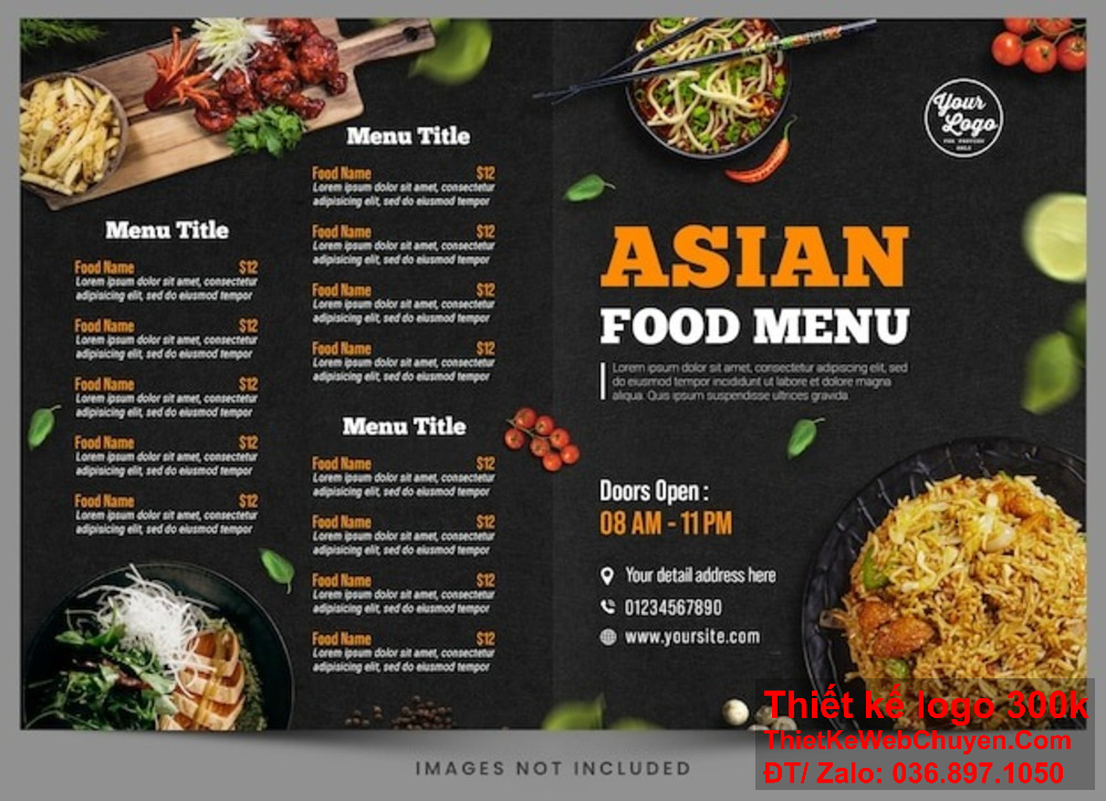 Thiết kế menu nhà hàng quán ăn bún và phở của chúng tôi luôn chú trọng đến việc làm nổi bật các món đặc trưng. Thiết kế menu nhà hàng quán ăn bún và phở không chỉ cần hấp dẫn mà còn phải thể hiện rõ ràng thông tin món ăn.