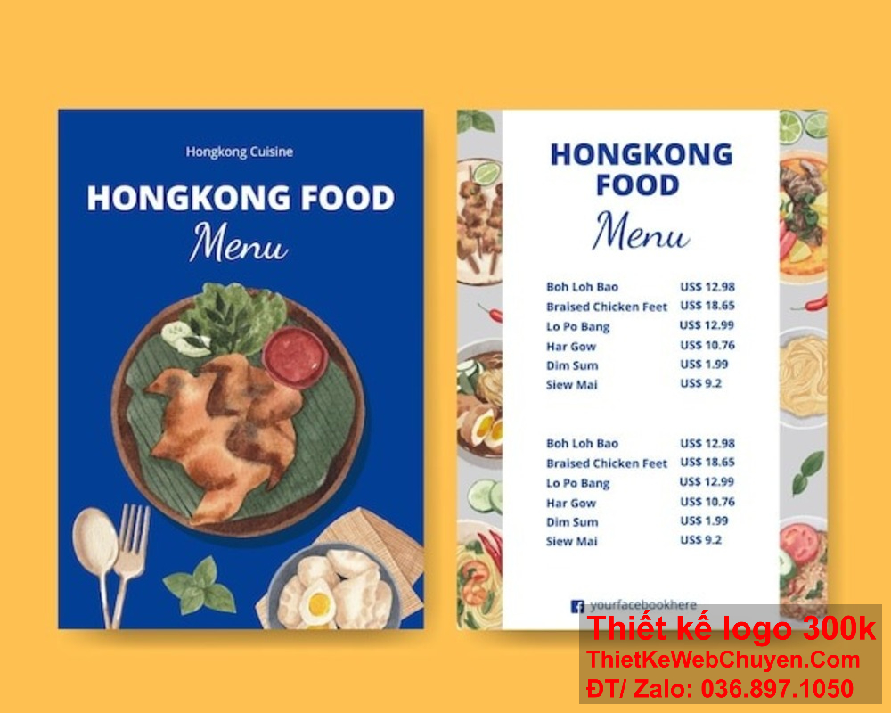 Thiết kế menu nhà hàng quán ăn bún và phở sáng tạo giúp quán ăn của bạn nổi bật hơn giữa các đối thủ. Bạn đang tìm kiếm dịch vụ thiết kế menu nhà hàng quán ăn bún và phở? Chúng tôi là lựa chọn hoàn hảo.