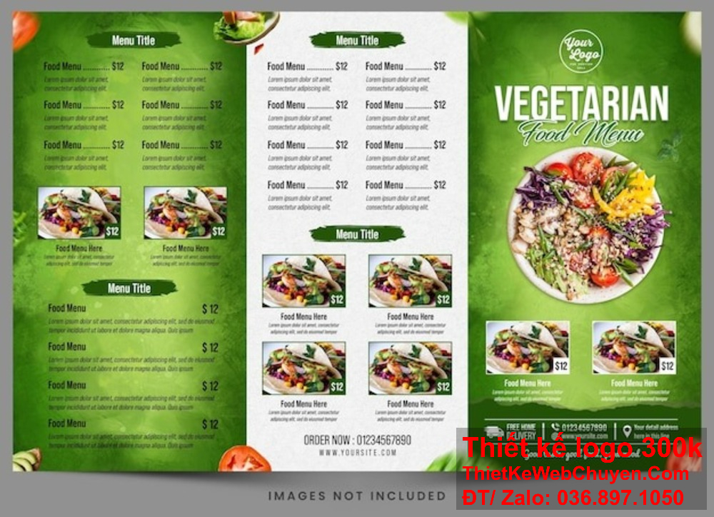 Thiết kế menu nhà hàng quán ăn chay đẹp mắt giúp tăng cường trải nghiệm ẩm thực của khách hàng, khiến họ cảm thấy thư thái và hài lòng Thiết kế menu nhà hàng quán ăn chay cần chú trọng đến màu sắc, bố cục và hình ảnh để tạo nên một tổng thể hài hòa và hấp dẫn